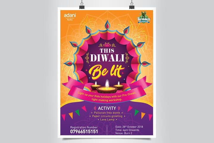 Diwali event at Ahmedabad belvedere club