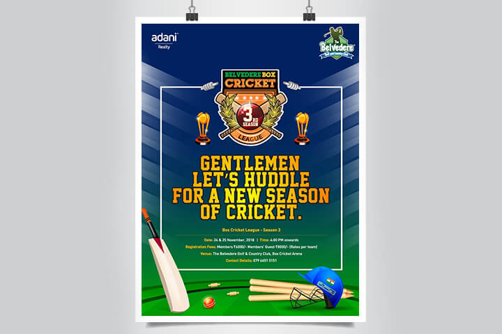 Box-Cricket League  at Belvedere