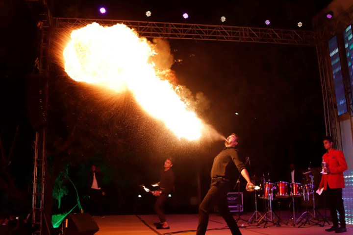 Fun party at Belvedere golf club